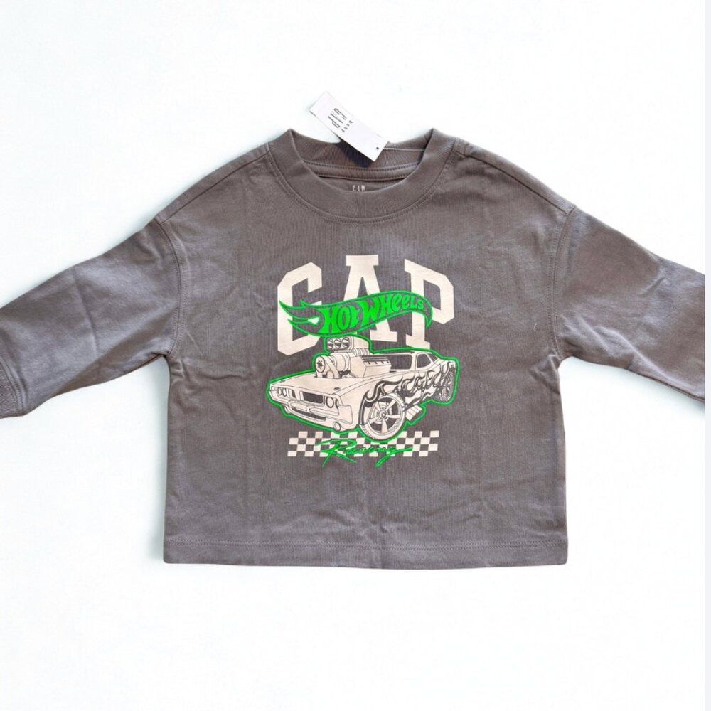 NWT! Gap Baby Size 12-18 Months Hot Wheels Graphic T-Shirt